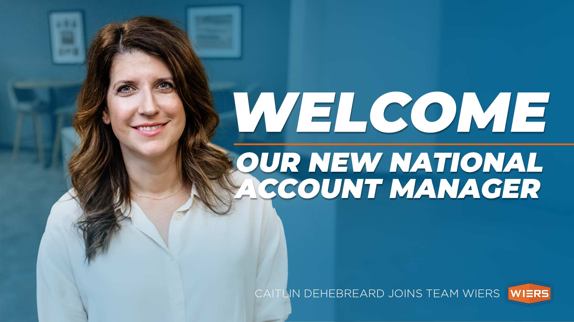 Welcome Caitlin to TEAM WIERS